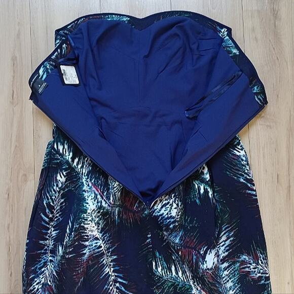 Club Monaco Nelly Palm Print Mini Dress 6 NWT - Picture 4 of 14